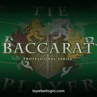Baccarat Casino Game at Lopebet